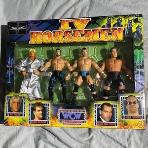 WCW Wrestling Action Figure Toy 1999 ToyBiz IV 4 Horsemen - 4 pack